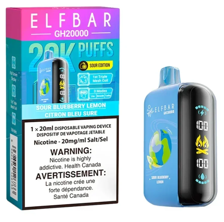 ELFBAR SOUR BLUEBERRY LEMON