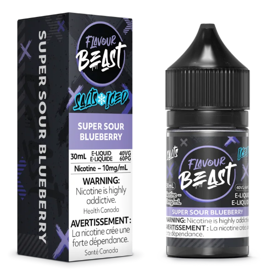 FLOVOUR BEAST SUPER SOUR BLUEBERRY