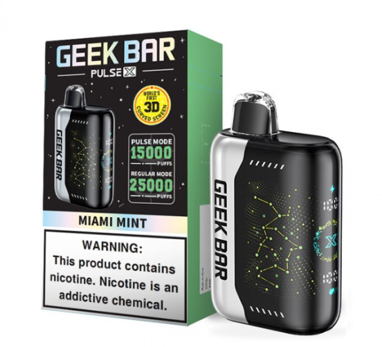 GEEK BAR PULSE X MIAMI MINT