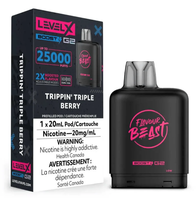 LEVEL XBOOST G2 TRIPPIN TRIPLE BERRY