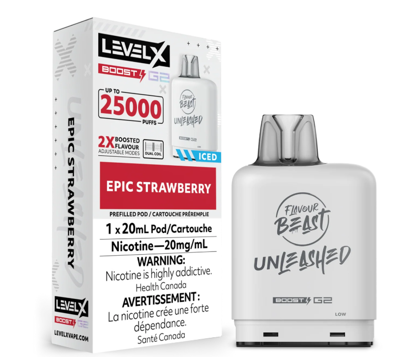LEVEL XBOOST G2 EPIC STRAWBERRY