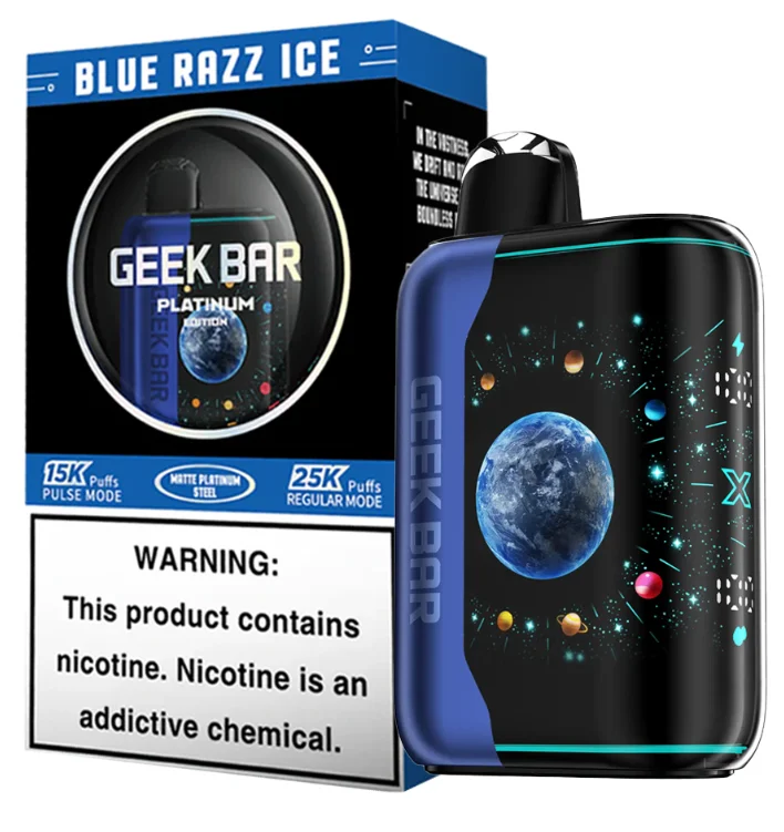 GEEK BAR PULSE X BLUE RAZZ ICE