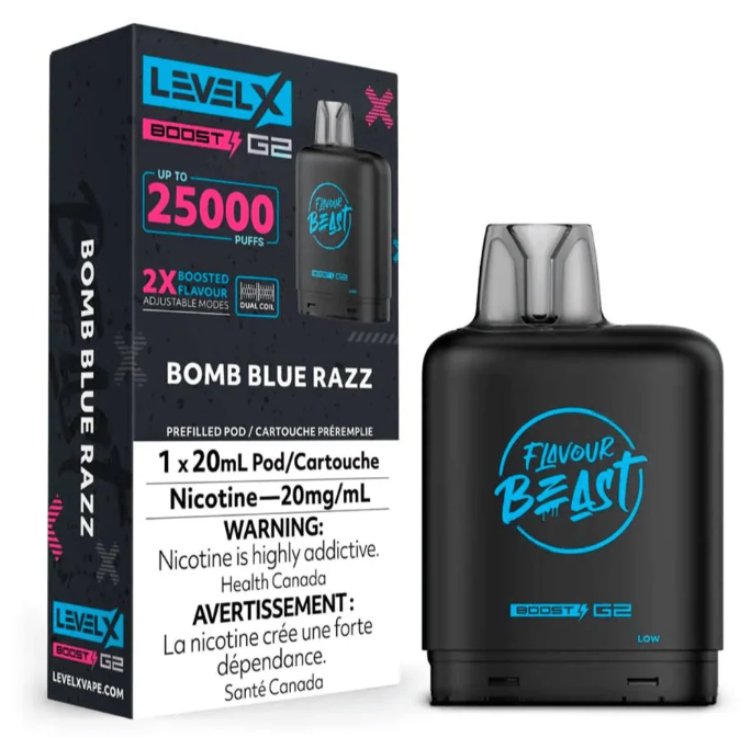 LEVEL XBOOST G2 BOMB BLUE RAZZ