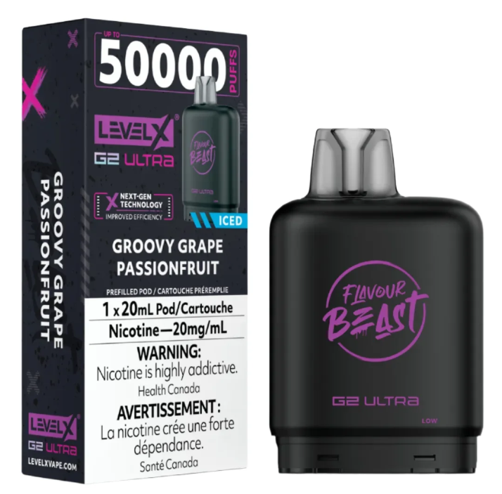 BEAST XMODZ MAX GROOVY GRAPE PASSIONFRUIT