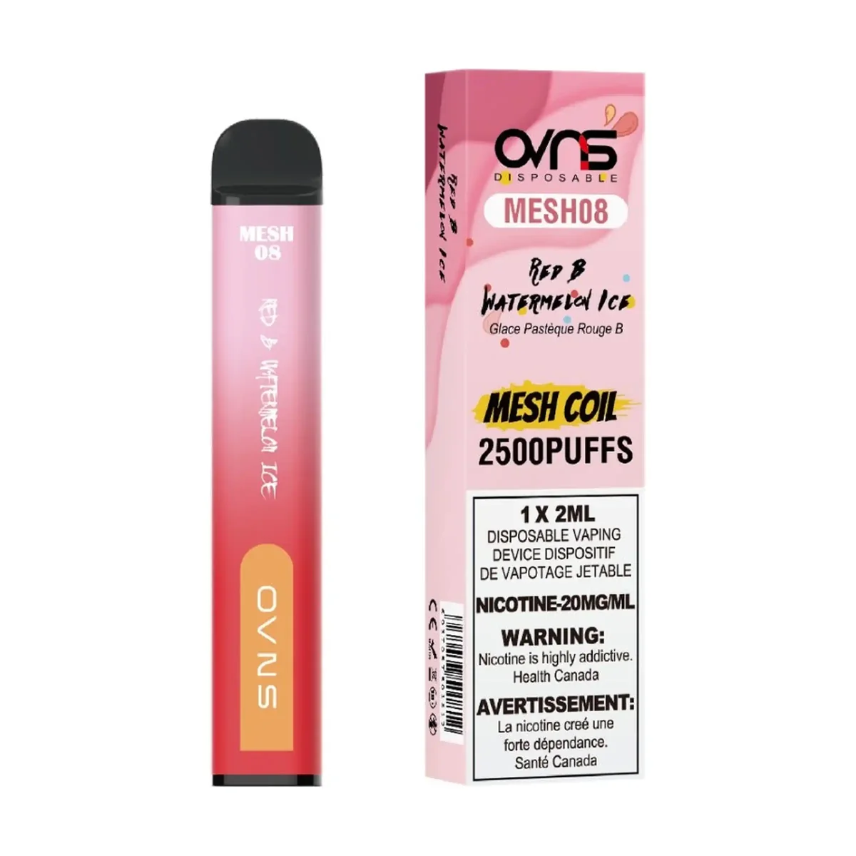 OVNS RED B WATERMELON ICE